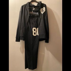 Pink Victoria’s secret 2 peace sweatsuit